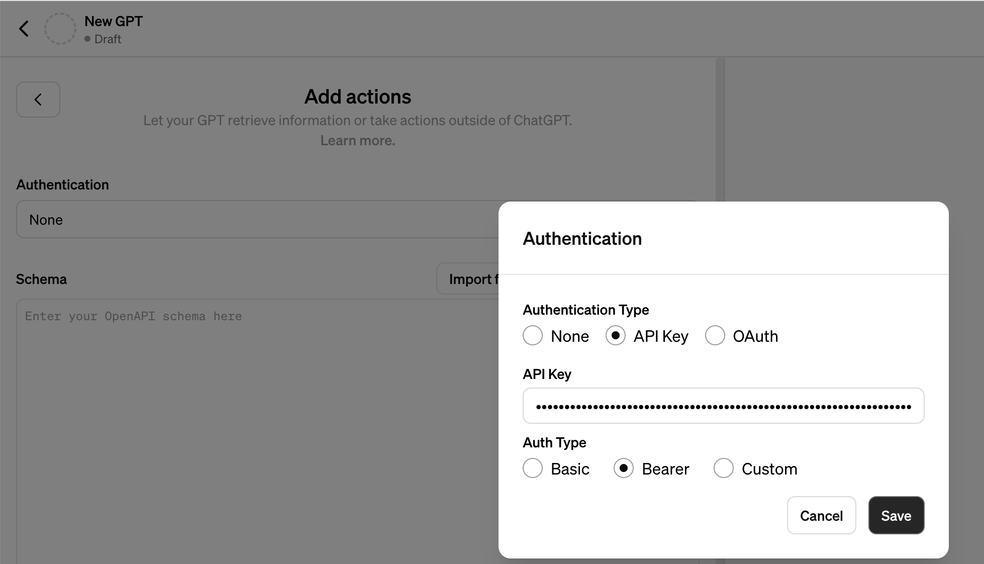 OpenAI API Key Configuration